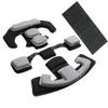 Tactical Airsoft Helmet Pads Internal Memory Foam Foam Protective Cushion Buffer Pad Protection Mat Accessories Liner System for Fast MT MICH IBH AF ACH Helmet (Gray) view 1