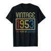 1953 Vintage Legends Born in 1953 Birthday Gifts Men Women T-Shirt view 1