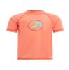 Kanu Surf Girls' Karlie UPF 50+ Sun Protective Rashguard Swim Shirt, Cool Breeze Lt Coral, 12 view 1