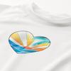 Kanu Surf Girls' Karlie UPF 50+ Sun Protective Rashguard Swim Shirt, Sunrise White, 12 view 2