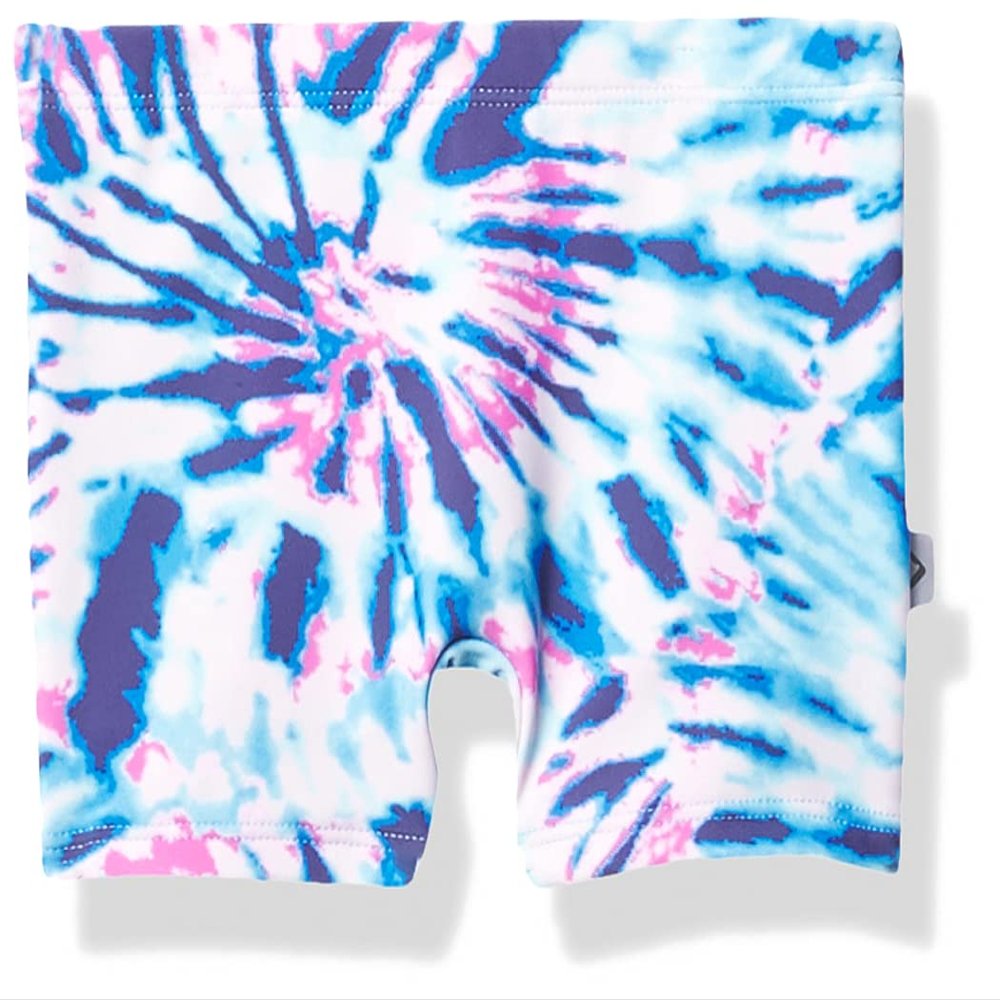Kanu Surf Girls' Swimming Bottom UPF 50+"Boy Short, Camille Denim, 16