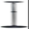 Pactrade Marine Boat Pontoon Cover Support Pole Adjustable Telescopic Height Mushroom Top Aluminum/Injected PP Tall Short Round Base Snap-on Fastener Tip & Rubber Cap (Length: 35" - 64") view 2
