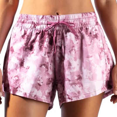 Kanu Surf Women's Darren Stretch UPF 50+ Active Swim and Workout Boardshort, Seafoam Bordeaux, 4
