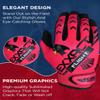 Exxact Sports Flight Baseball Batting Gloves Youth & Adult with Textured Leather Palm, Softball Batting Gloves for Women/Men (A2XL, Hot Pink) view 2