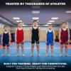 Exxact Sports Plain Youth Wrestling Singlet For Boys, Premium Powerlifting Singlet, Kids Wrestling Singlets For Training - (Royal, YXS) view 3