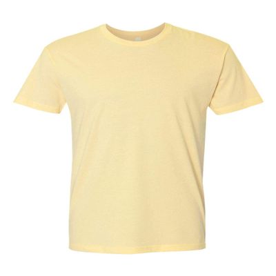 Next Level Cotton Short Sleeve Crew, 3XL, Banana Cream