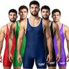 Exxact Sports Plain Men's Wrestling Singlet, High Performance Powerlifting Singlet Wrestling Singlets for Men - (Navy, AM) view 1