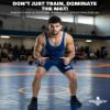 Exxact Sports Plain Men's Wrestling Singlet, High Performance Powerlifting Singlet Wrestling Singlets for Men - (Navy, AM) view 4