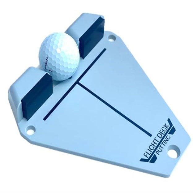Flight Deck Tour - Outdoor Use - Golf Putting Training Aid - Develop Solid & Square Impact - Original Tour Model - Trains Alignment & Perfect Impact Position - USA-Made - Designed by PGA Coach