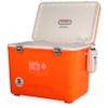 Engel 30qt Live Bait Cooler Box with 2nd Gen 2-Speed Aerator Pump - Portable Fishing Station & Minnow Bucket for Shrimp & Other Live Fish with Aerator - ENGLBC30-N in Orange High-Visibility view 3