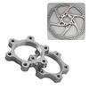 Bicycle Bike Freewheel Threaded Hubs Disk Disc Brake Rotor 6 Bolt Flange Adapter 44MM 2 pcs/pack view 2