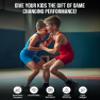 Exxact Sports Patriot Youth Wrestling Singlet For Boys, Premium Powerlifting Singlet, Kids Wrestling Singlets For Training (YL, Green) view 4