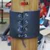Fitness New Training EquipmentWing Chun Wooden Dummy Jacket Head Pads 2pcs/Set Wing Chun kung fu Wooden Dummy Head Pads Protect-Black view 4