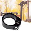 BARMI 25.4mm/28.6mm/31.8mm Bicycle Aluminum Alloy Single Nail Seat Tube Seatpost Clamp,Perfect Bike Accessories Black 25.4mm view 4