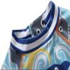 Best for All Baby Boys Kids Swimsuit Toddlers One Piece Zipper Bathing Suit Swimwear with Hat Rash Guard Surfing Suit (Light Fish, 18-24 Months) view 3