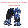 FUFU Gloves Winter Gloves Touch Screen,Light Rainproof Windproof Warm Non-Slip for Cycling Running Hiking (Size : M) view 3
