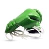 Woldorf USA Boxing Glove Grappling, Kickboxing, Training Lace up Fighting Boxing Punching Bag Green Cowhide Leather Boxing Glove Without Logo (16oz) view 3