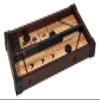 Medal Sports Corp Barrington 16 Tabletop Sling Shuffleboard Game Table view 1