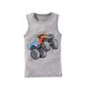 AQEACARMON Baby Boys' Tank Tops Dinosaur 3 Pack Tanks Set (Rocket + car + Dinosaur,2T) view 4