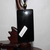 2.2" China Certified Nature Black Obsidian Jade Fortune Pixiu Hand Made Necklace Pendant 8987 view 4