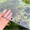 ZHANGQINGXIU PVC Heavy Duty Tarpaulin, Outside Waterproof Tarpaulin Curtain for Gazebo Garden Camping Weatherproof Barrier (400 G/M), 24 Sizes (Color : Clear, Size : 2.4x2m) view 4