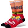Stance I Wanna Go Fast Red MD (US Men's Shoe 6-8.5, Women's Shoe 8-10.5) view 1
