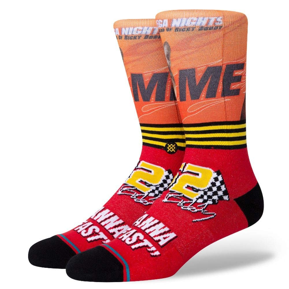 Stance I Wanna Go Fast Red SM (US Men's Shoe 3-5.5, Women's Shoe 5-7.5)