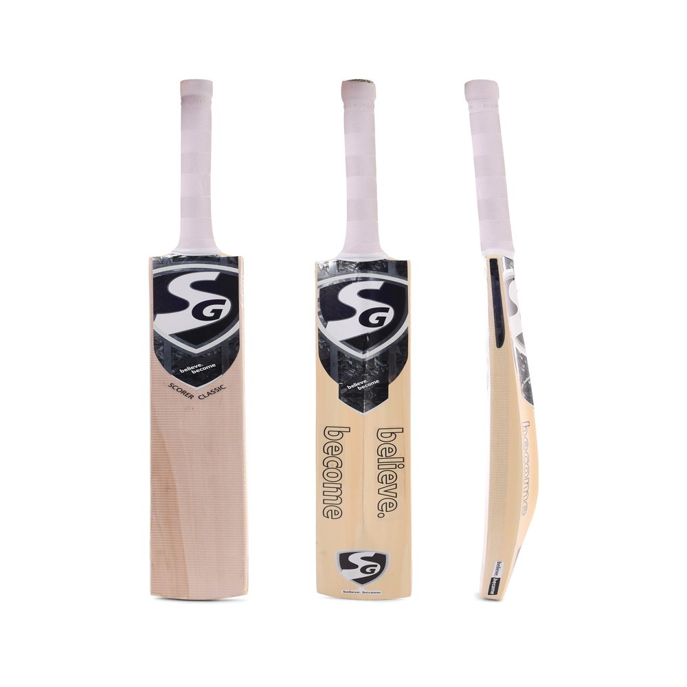 SG Scorer Classic Kashmir Willow Cricket Bat (Size: Full Size,SH Ball: Leather Ball)
