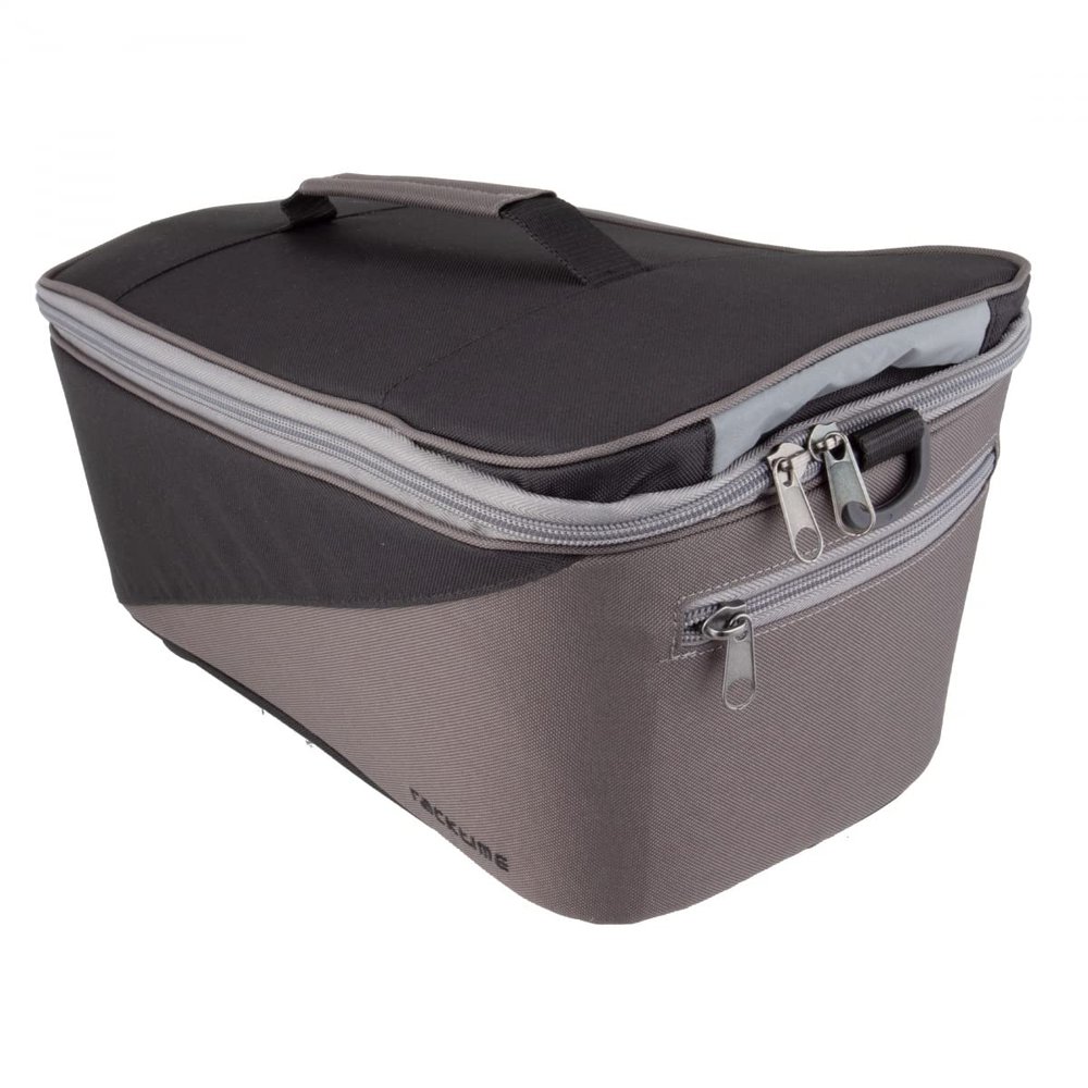 Point Racktime Unisex - Adult Talis 2.0 Handlebar Bag, Black/Grey, One Size