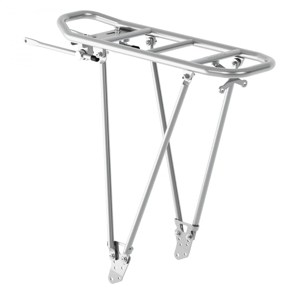 Tubus Racktime Foldit 2.0 System Pannier Rack Silver 24-29