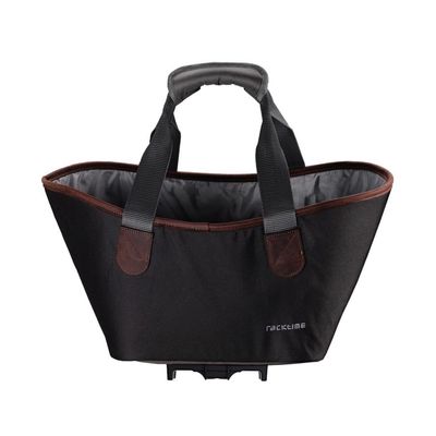 Racktime Tubus Carrier Systems GmbH Unisex - Adult Agnetha 2.0 Bag, Black, One Size