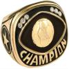 Express Medals Champion Soccer Trophy Ring in Sizes 6 to 15 with Award Display Stand Case and Neck Display Ball Style Chain 11 view 1