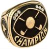Express Medals Champion Golf Trophy Ring in Sizes 6 to 15 with Award Display Stand Case and Neck Display Ball Style Chain 8 view 1