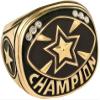 Express Medals Champion All Star MVP Super Trophy Ring in Sizes 6 to 15 with Award Display Stand Case and Neck Display Ball Style Chain 7 view 1
