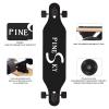 PINESKY 41 Inch Longboard Skateboard 9 Ply Natural Maple Complete Skateboard Cruiser for Cruising, Carving, Free-Style and Downhill with T-Tool Tiger view 2