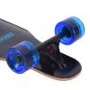 PINESKY 41 Inch Longboard Skateboard 9 Ply Natural Maple Complete Skateboard Cruiser for Cruising, Carving, Free-Style and Downhill with T-Tool Blue Sky view 4