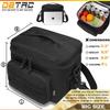 DBTAC Tactical Gun Case Bag Small (Black) + Tactical Lunch Bag (Black), Durable Material with adjustable shoulder strap, Multi-functional Design view 4