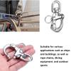 SUNOOM 316 Stainless Steel Quick Release Snap Shackle,Swivel Shackle Snap Hook,Marine Boat Shackles for Rigging, Pack of 2 view 3