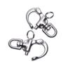 SUNOOM 316 Stainless Steel Quick Release Snap Shackle,Swivel Shackle Snap Hook,Marine Boat Shackles for Rigging, Pack of 2 view 4