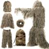 DoCred Ghillie Suit, 3D Camouflage Hunting Apparel 5 in 1 Ghillie Suit Including Jacket, Pants, Hood, Carry Bag, Camo Hunting Clothes for Men, Adults, Youth view 1