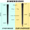 YAMATO Arthritic Golf Grips Oversize Jumbo Golf Club Grips For Men Women (13 Piece) view 2