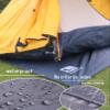Hikeman Hexagonal Tent Footprint,1-4 Person Ultralight Waterproof Tent Tarp Ground Sheet Mat with 6 Tent Stakes for Camping Hiking Picnic Backpacking(M) view 4