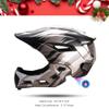 Natuway Toddler and Kids Full Face Helmet, Girl and Boy BMX Multi-Sport Detachable Mountain Dirty Bike Helmet Around 3-12 Years Head Circumference. view 2