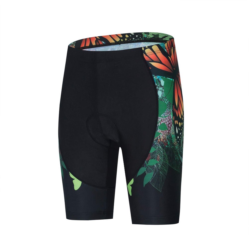 Weimostar Cycling Bike Shorts for Women Gel Padded MTB Bicycle Tight Breathable Black Green Size XL
