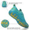 WateLves Water Shoes Mens Womens Beach Swim Shoes Quick-Dry Aqua Socks Pool Shoes for Surf Yoga Water Aerobics (F/Green, 43) view 4