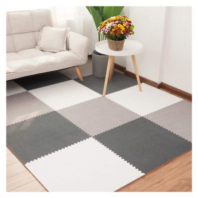 ALGFree Interlocking Foam Tiles Foam Mats for Kids Floor Tiles Puzzle Play Mats for Home Decor, Exercise Square Mats (Color : B, Size : 30x30x0.6cm-6pcs)