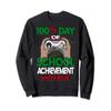 100th Day Of School Shirt Achievement Unlocked Gamer Kids Sweatshirt view 1
