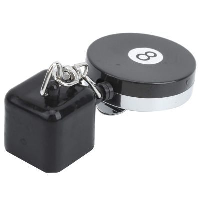 03 Pool Cue Chalk Holder, Iron and Plastic Retractable Billiard Ball Supplies Sturdy Billiard Chalk Holder, for Billiard Lovers