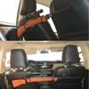 CNTASHI 1 Pairs Vehicle Headrest Gun Rack Fit Car Seat Headrest Sling - Shotguns, Rifles, Bows Holder,Fishing Poles,Baseball Bat,Purses and Grocery Bags view 4