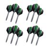 RED DRAGON Hardcore Green Flash Design Flights and VRX Stems Combo Pack view 1